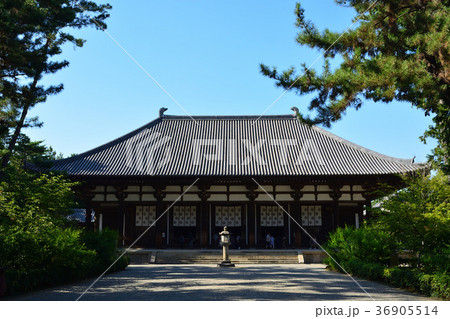 夏の唐招提寺風景 夏の唐招提寺風景 36905514
