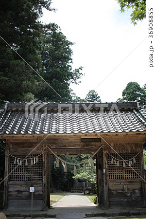 粟鹿神社　随神門 36908855