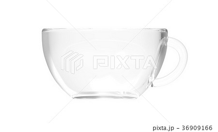 透明の空のカップ 36909166