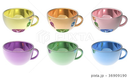 6色のマグカップ 6色のマグカップ 36909190