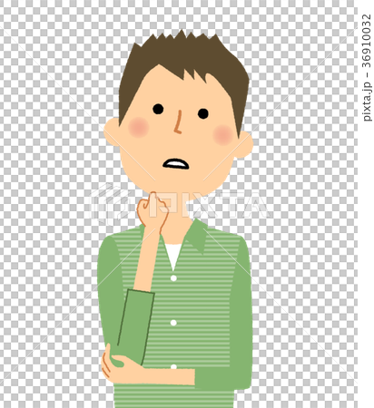 Young man dad think 36910032