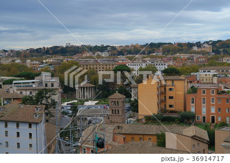 パラティーノの丘から撮影したローマの街 パラティーノの丘から撮影したローマの街 36914717
