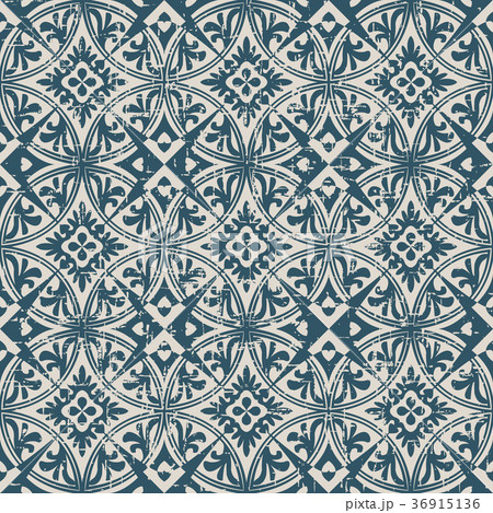 Seamless retro worn out background vintage pattern Seamless retro worn out background vintage pattern 36915136