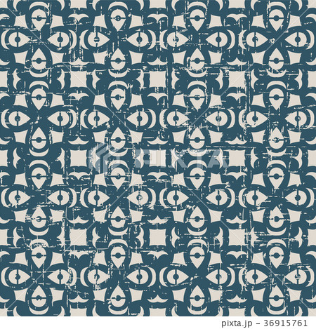 Seamless retro worn out background vintage pattern 36915761
