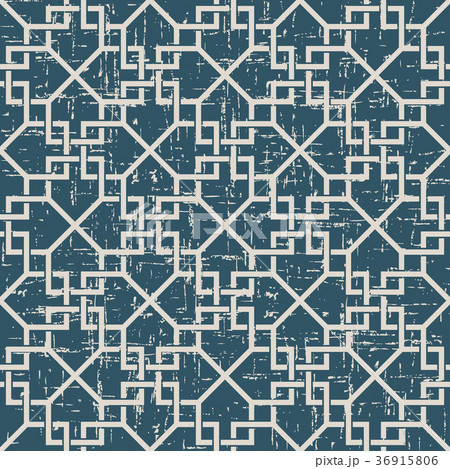Seamless retro worn out background vintage pattern 36915806