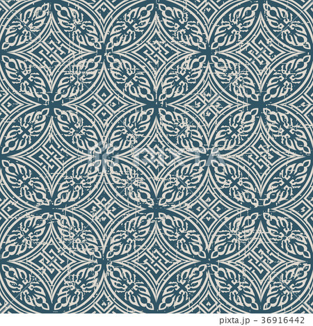 Seamless retro worn out background vintage pattern Seamless retro worn out background vintage pattern 36916442
