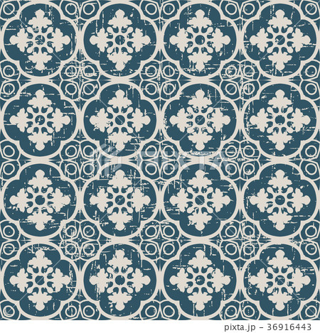 Seamless retro worn out background vintage pattern Seamless retro worn out background vintage pattern 36916443