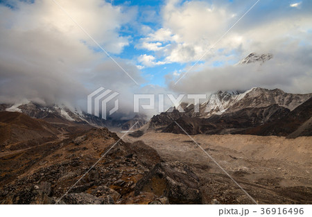 mountains in Himalayas, Nepal 36916496