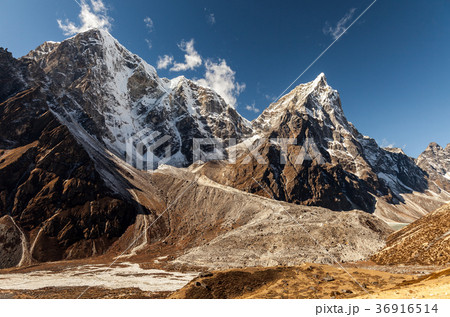 mountains in Himalayas, Nepal 36916514