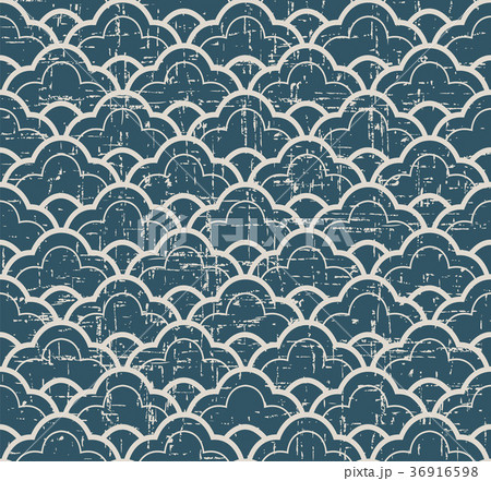 Seamless retro worn out background vintage pattern Seamless retro worn out background vintage pattern 36916598