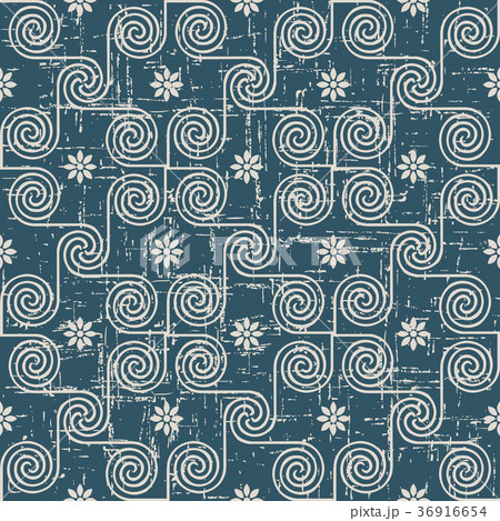 Seamless retro worn out background vintage pattern Seamless retro worn out background vintage pattern 36916654