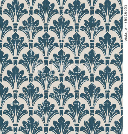Seamless retro worn out background vintage pattern Seamless retro worn out background vintage pattern 36916655
