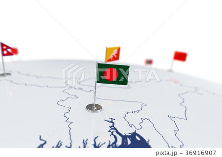 Bangladesh flag 36916907