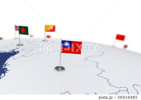 Myanmar flag 36916985