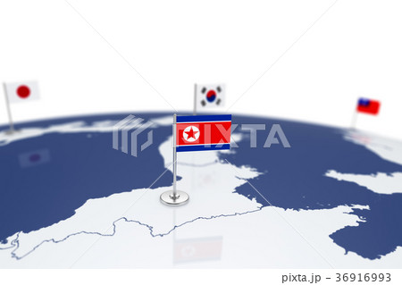 North Korea flag 36916993