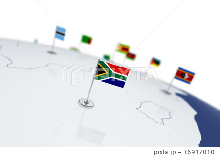 South Africa flag 36917010