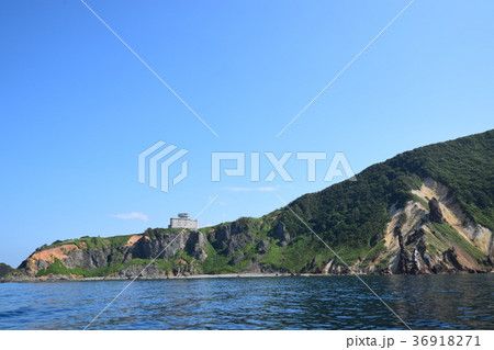 オタモイ海岸　小樽　観光船からの景色 36918271