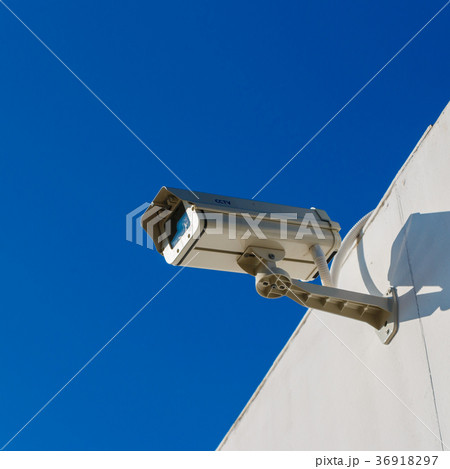 CCTV on building 36918297