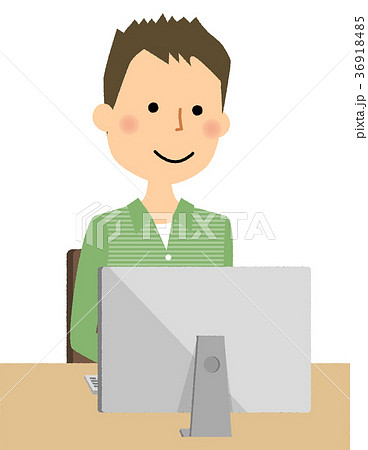 若い男性　パパ　PC 36918485