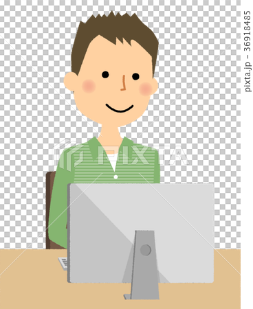 若い男性　パパ　PC 36918485