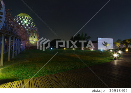 ナイトシーン 夕映 夜景 36918495