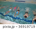 swimming children in swimming lessons 36919719