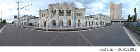 Panorama of the Rizhsky railway station.Moscow 36919899