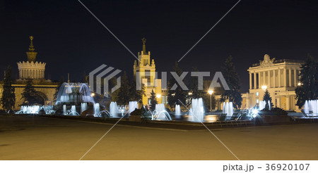 Landmarks in the territory of VDNKh in Moscow Landmarks in the territory of VDNKh in Moscow 36920107