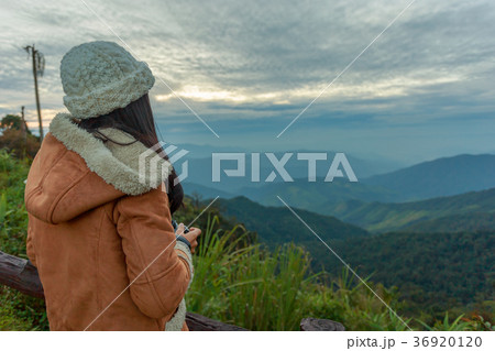 Photographer taking photo of landscape Photographer taking photo of landscape 36920120