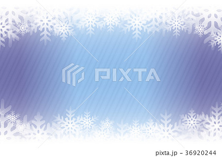 背景素材壁紙 氷 冬 雪景色 雪の結晶 クリスマス素材 縞模様 ストライプ ボーダー柄 ぼかし ぼけのイラスト素材