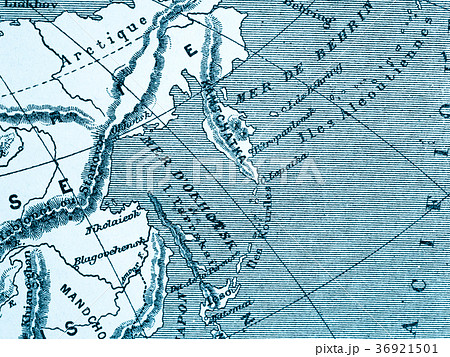 古地図 オホーツク海 古地図 オホーツク海 36921501
