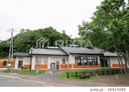 北海道　乙部町のおとべ温泉風景 36924060