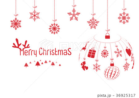 Retro Vintage Merry Christmas Greeting Card 36925317