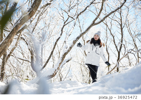 徳裕山 雪景色 屋外 36925472