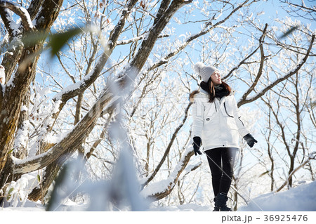 徳裕山 雪景色 屋外 36925476