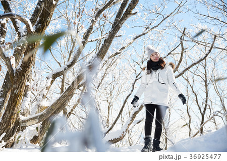 徳裕山 雪景色 屋外 36925477
