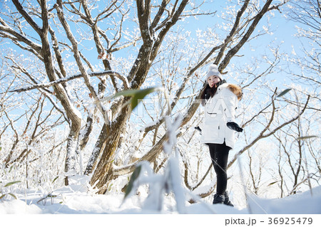 徳裕山 雪景色 屋外 36925479