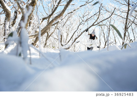 冬 徳裕山 雪景色 36925483