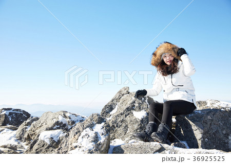 徳裕山 雪景色 屋外 36925525