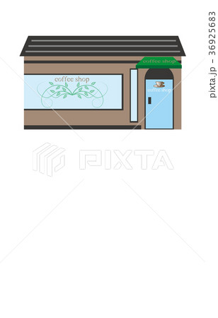 街の建物喫茶店 36925683