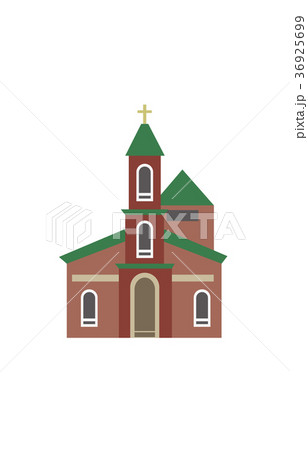 街の建物教会 36925699