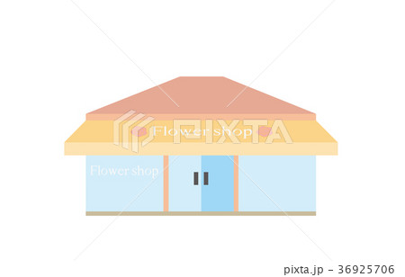 街の建物花屋 36925706