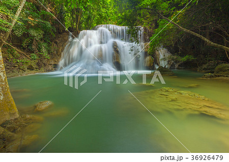 Erawan waterfall at Kanchanaburi  Thailand 36926479