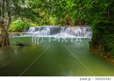 Erawan waterfall at Kanchanaburi  Thailand 36926482