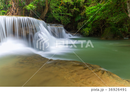 Erawan waterfall at Kanchanaburi  Thailand 36926491
