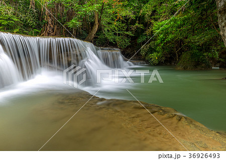 Erawan waterfall at Kanchanaburi  Thailand 36926493