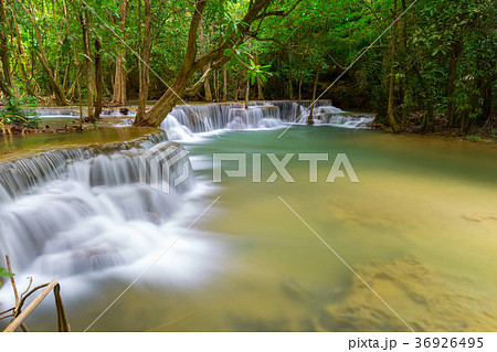 Erawan waterfall at Kanchanaburi  Thailand 36926495