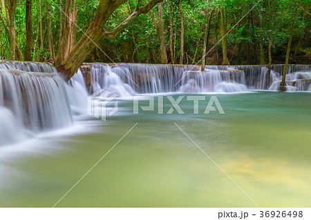 Erawan waterfall at Kanchanaburi  Thailand 36926498