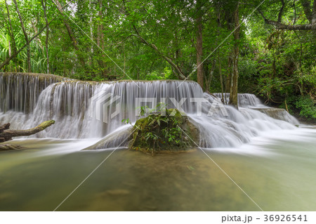 Erawan waterfall at Kanchanaburi Thailand Erawan waterfall at Kanchanaburi Thailand 36926541