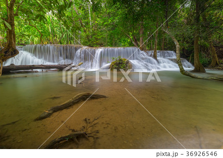 Erawan waterfall at Kanchanaburi  Thailand 36926546